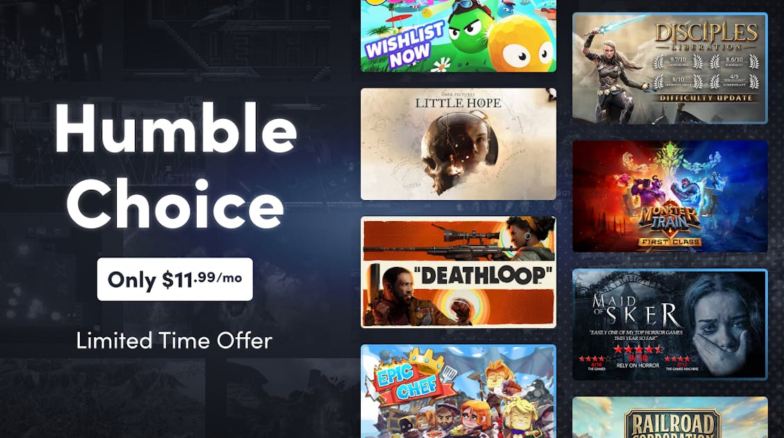Humble Choice Bundle for October includes Deathloop, Little Hope, Disciples  Liberation, among others